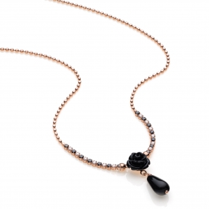 Collana in Argento con zirconi